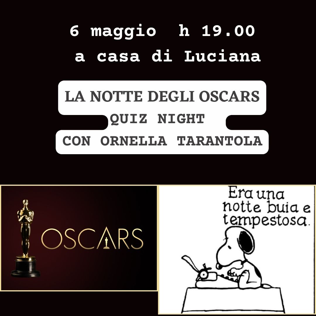 La Notte degli Oscar - Quiz night with Ornella Tarantola