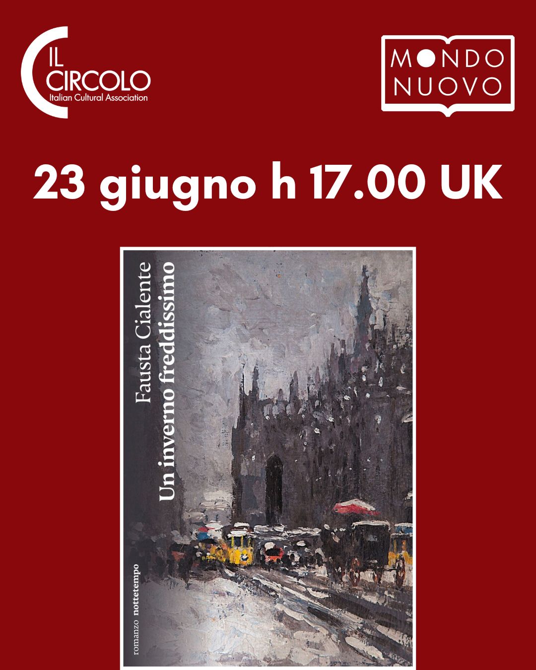 Il Circolo Bookclub Mondo Nuovo | Un Inverno Freddissimo by Fausta Cialente