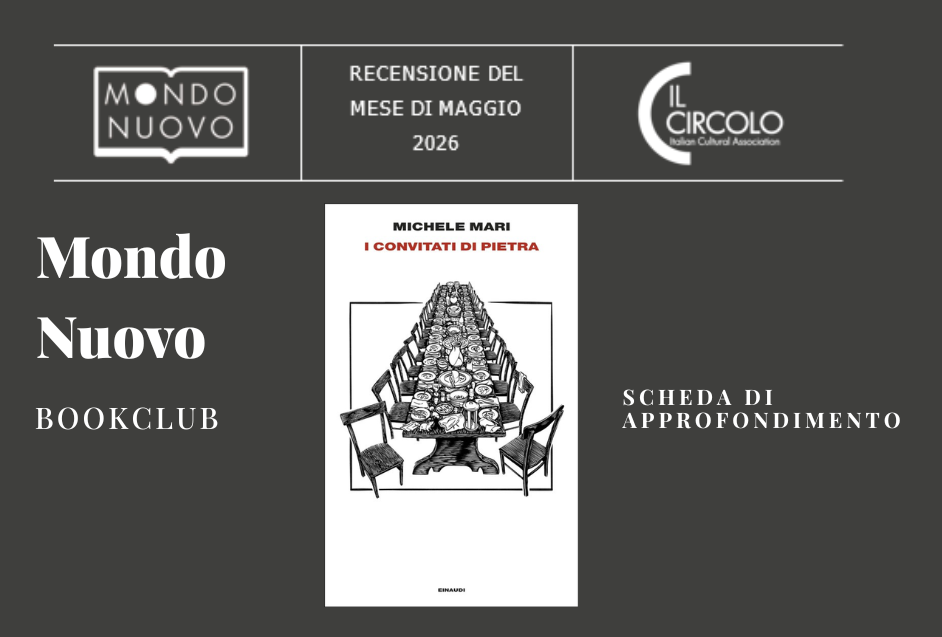 BookClub Maggio Mondo Nuovo Michele Mari Blog